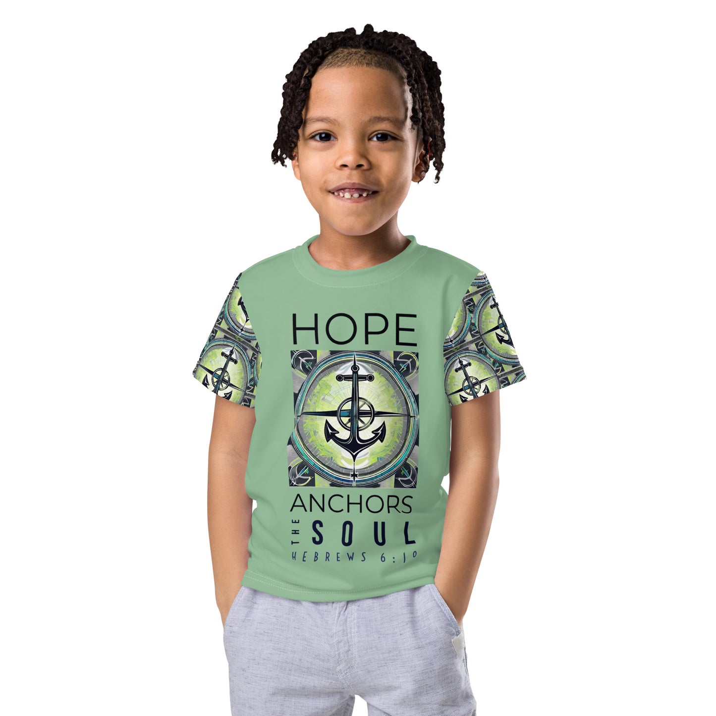 Hope Anchors The Soul Kids crew neck t-shirt