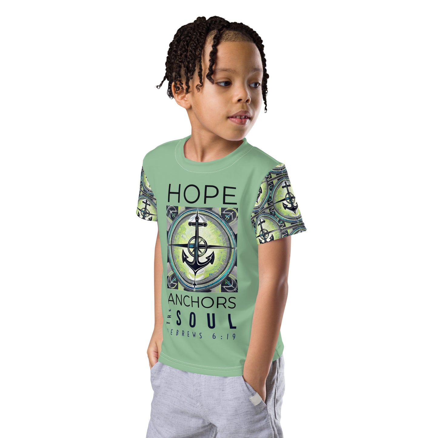 Hope Anchors The Soul Kids crew neck t-shirt