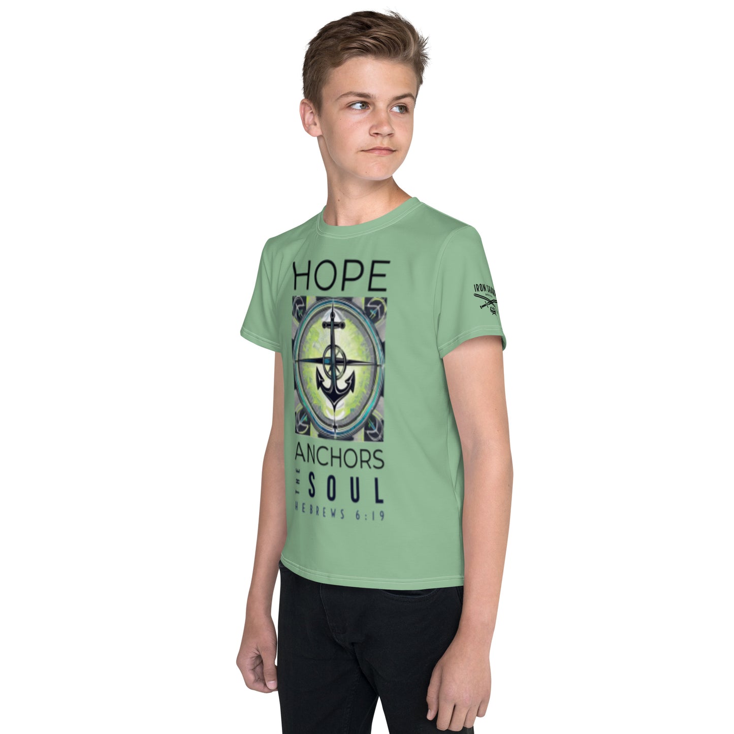 Hope Anchors The Soul Youth crew neck t-shirt