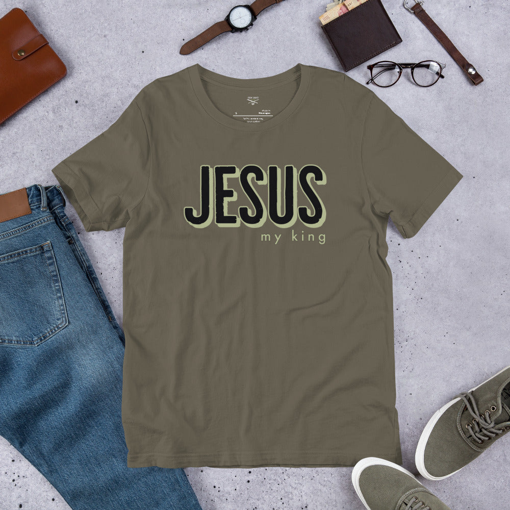 Jesus My King Unisex t-shirt