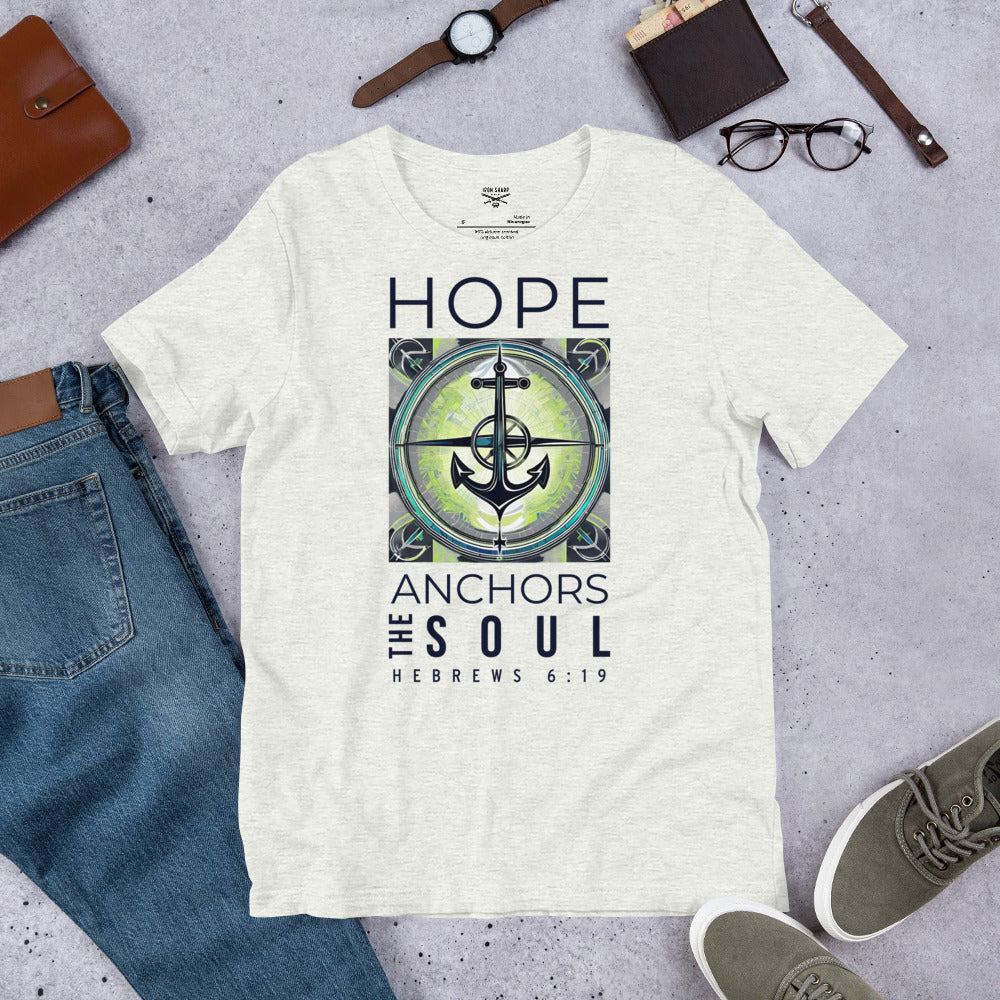 Hope Anchors The Soul Unisex t-shirt