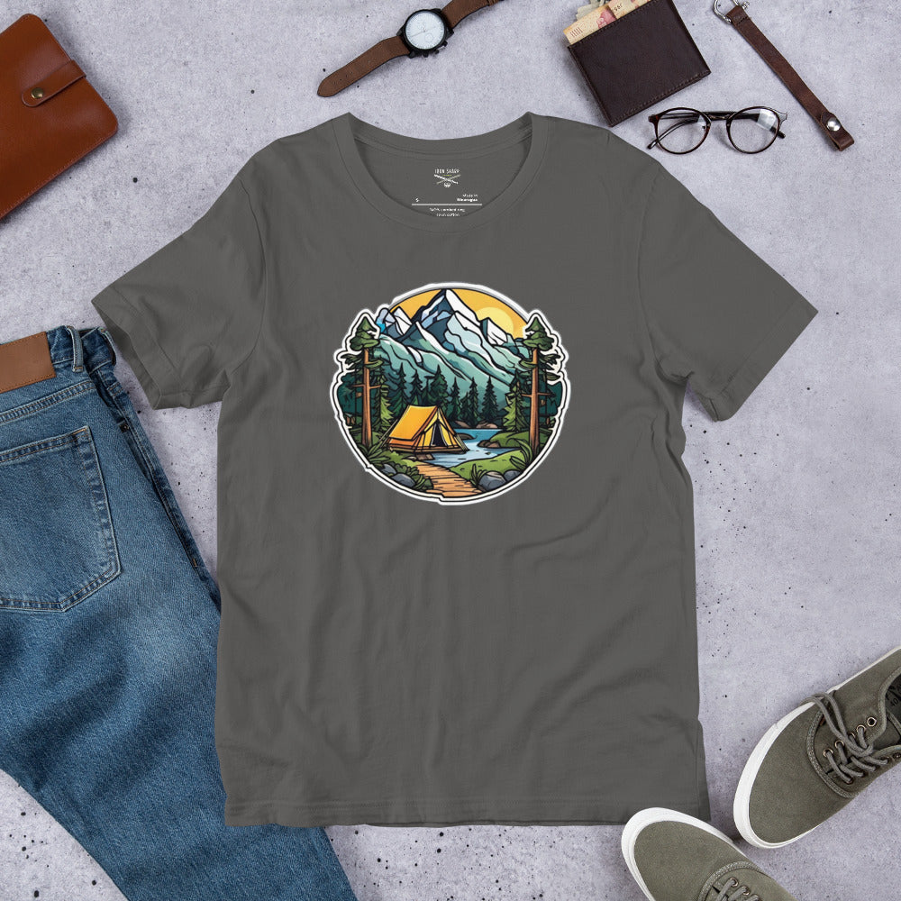 Lake Mountain Unisex t-shirt