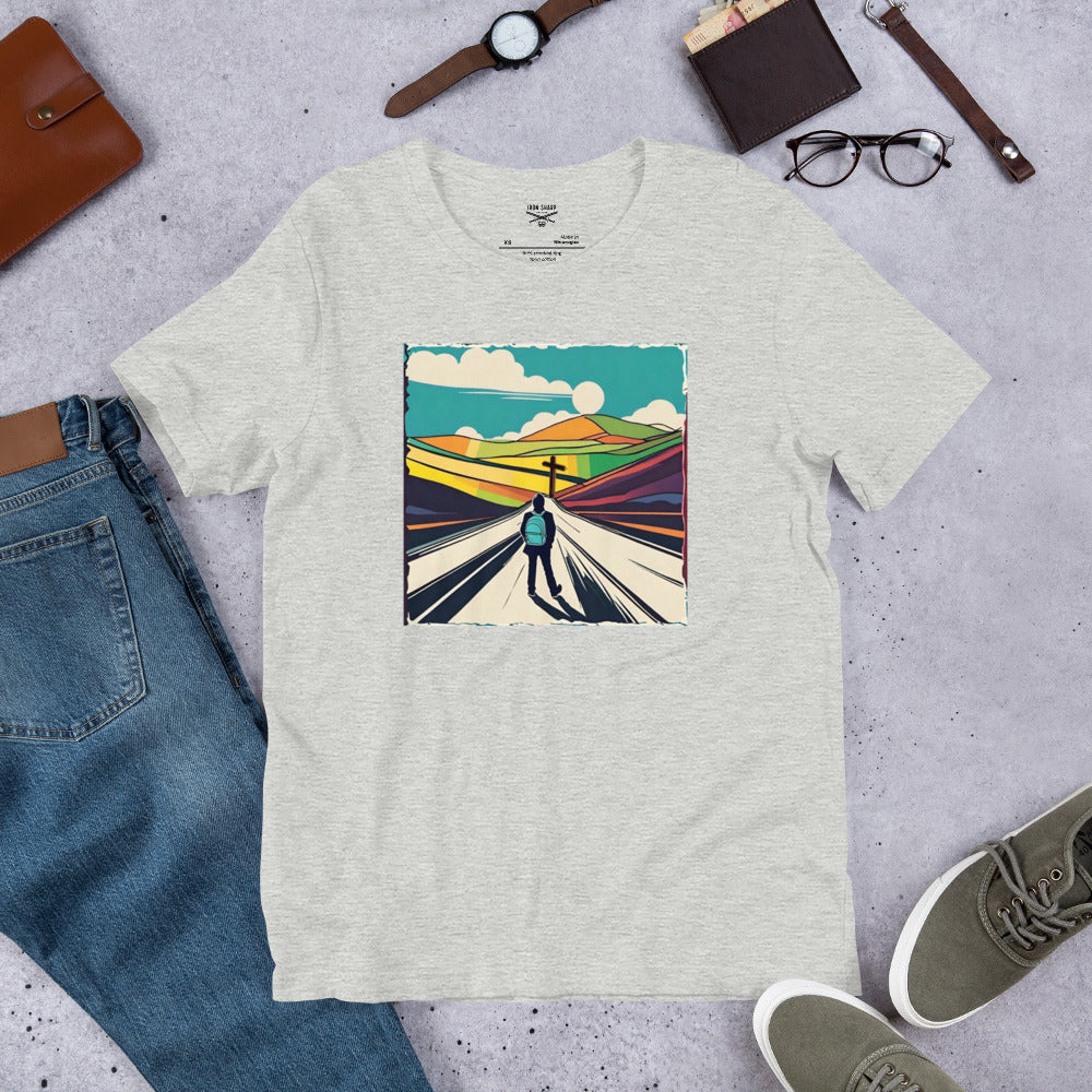 Journey To The Cross Unisex t-shirt