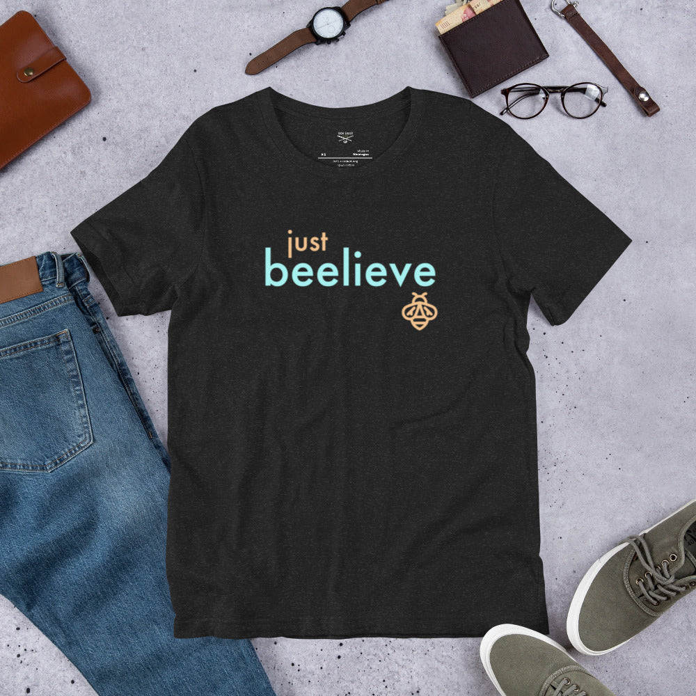 Just Beelieve (Believe)Unisex t-shirt