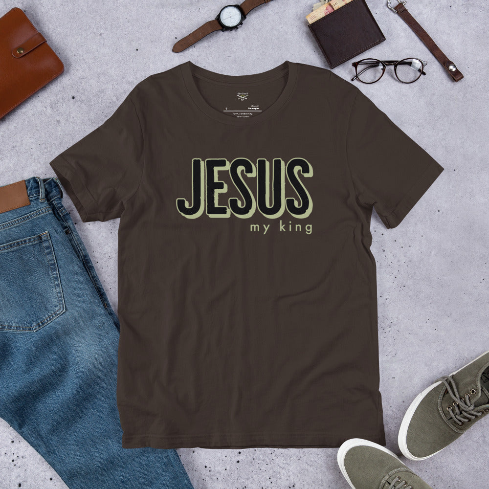 Jesus My King Unisex t-shirt