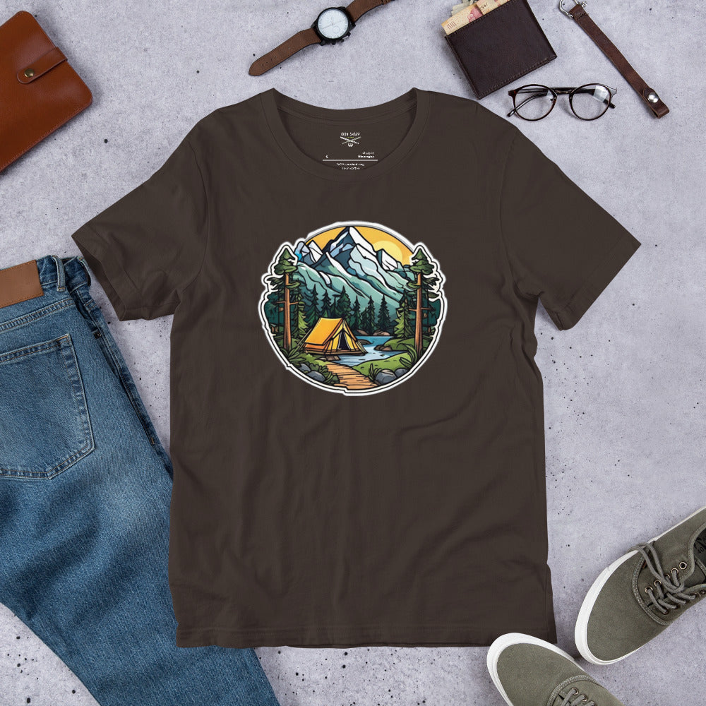 Lake Mountain Unisex t-shirt