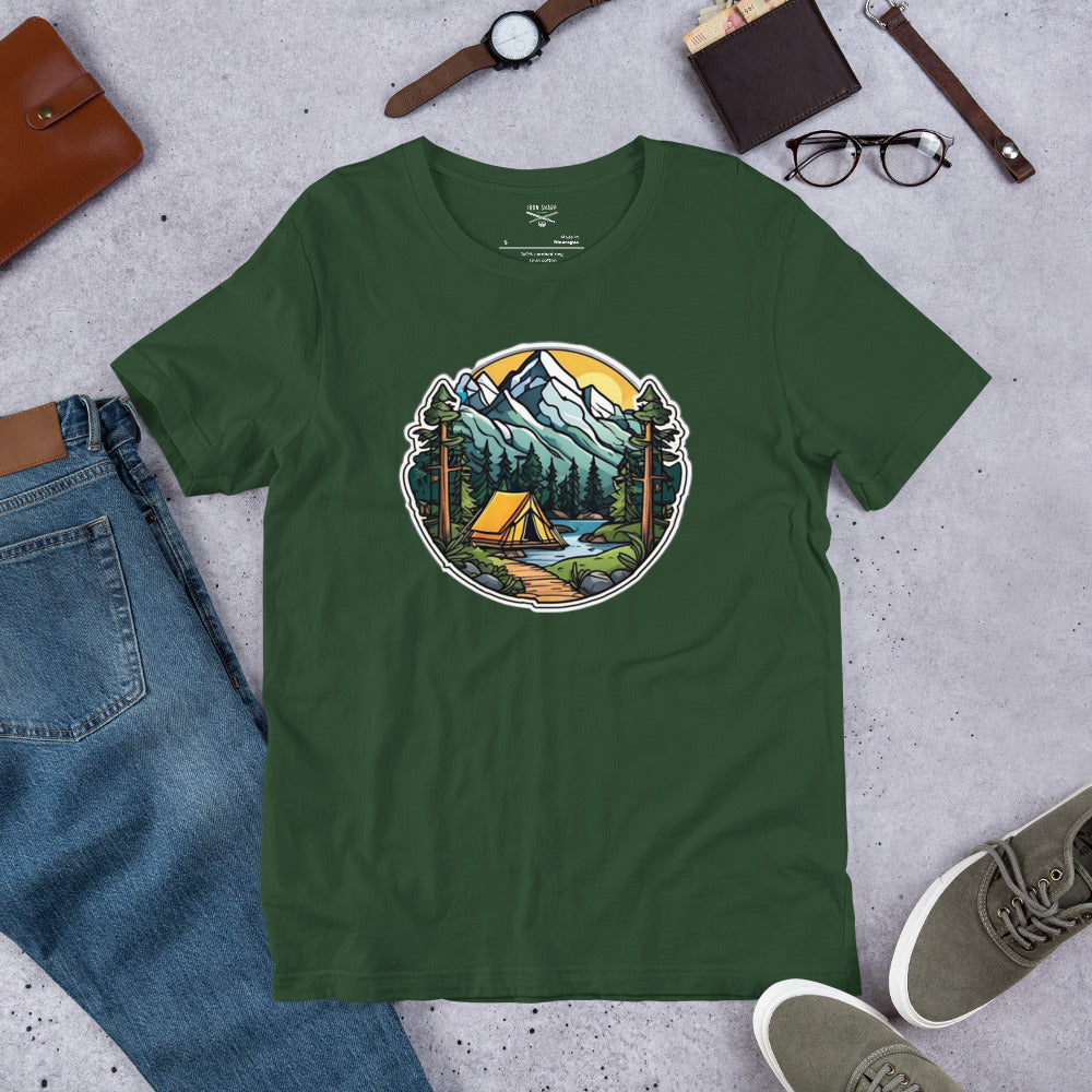 Lake Mountain Unisex t-shirt