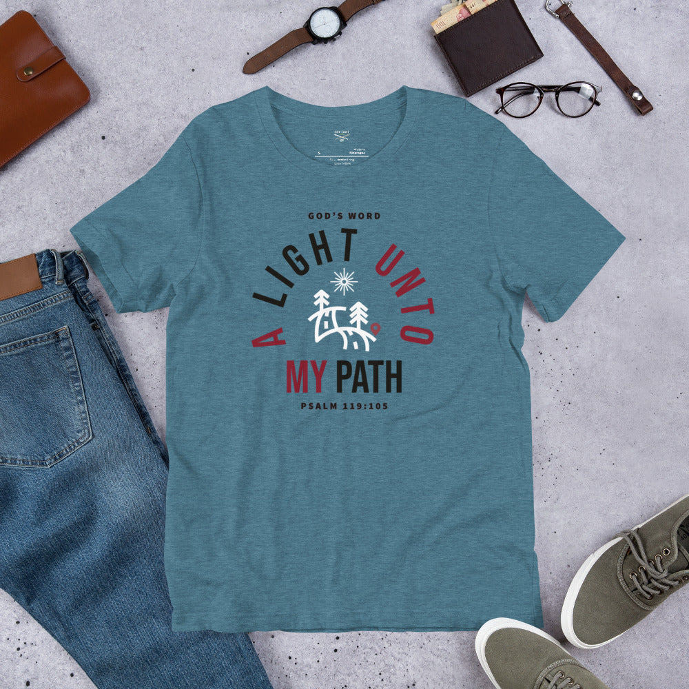 A Light Unto My Path Unisex t-shirt