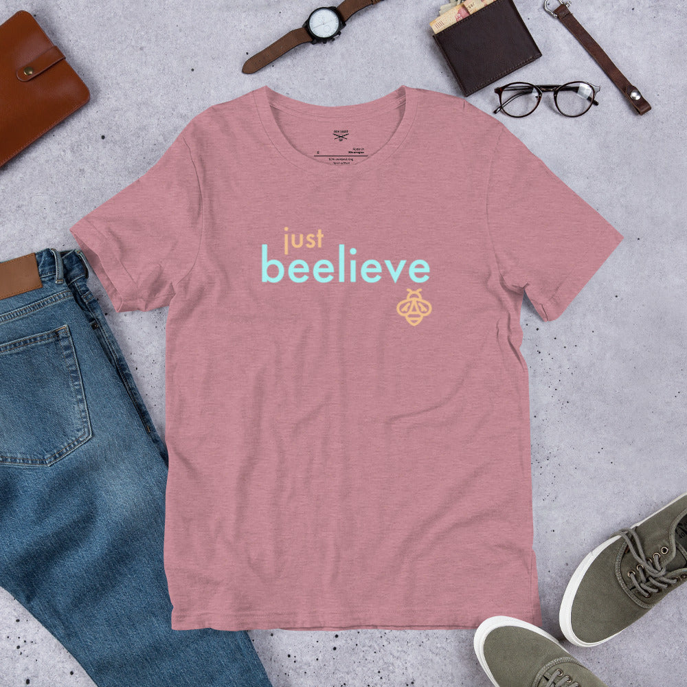 Just Beelieve (Believe)Unisex t-shirt