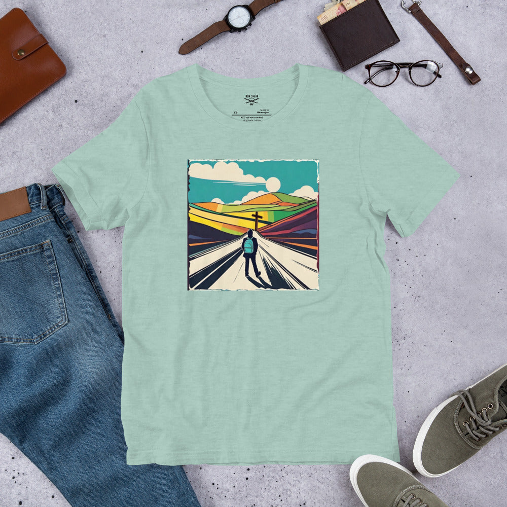 Journey To The Cross Unisex t-shirt