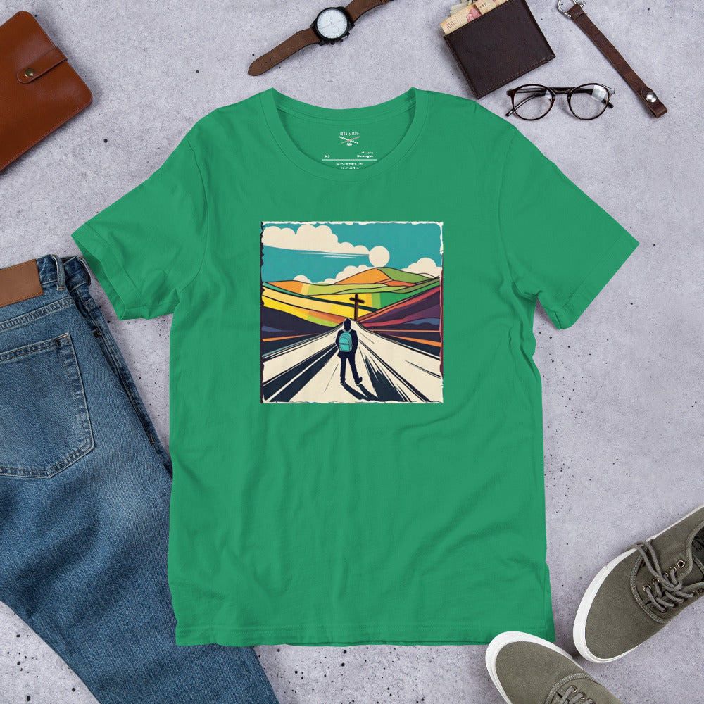 Journey To The Cross Unisex t-shirt