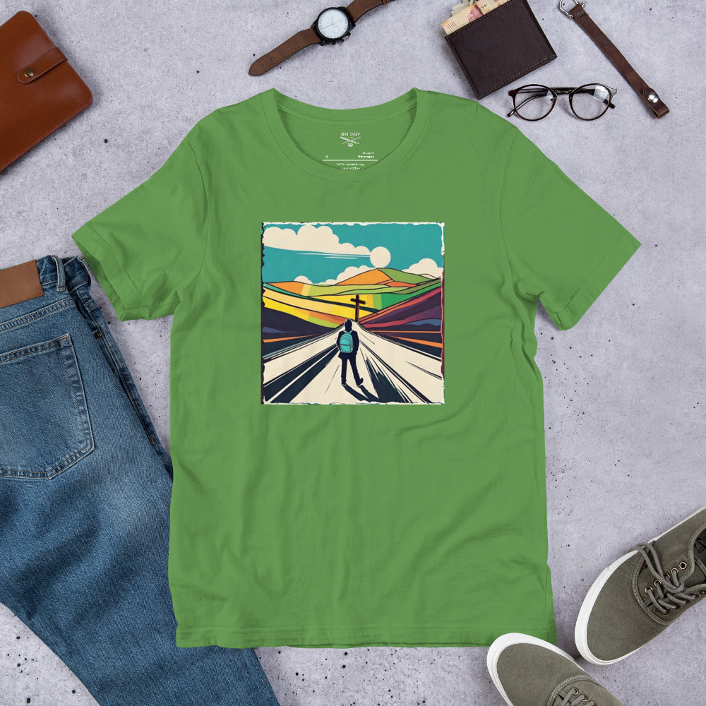 Journey To The Cross Unisex t-shirt