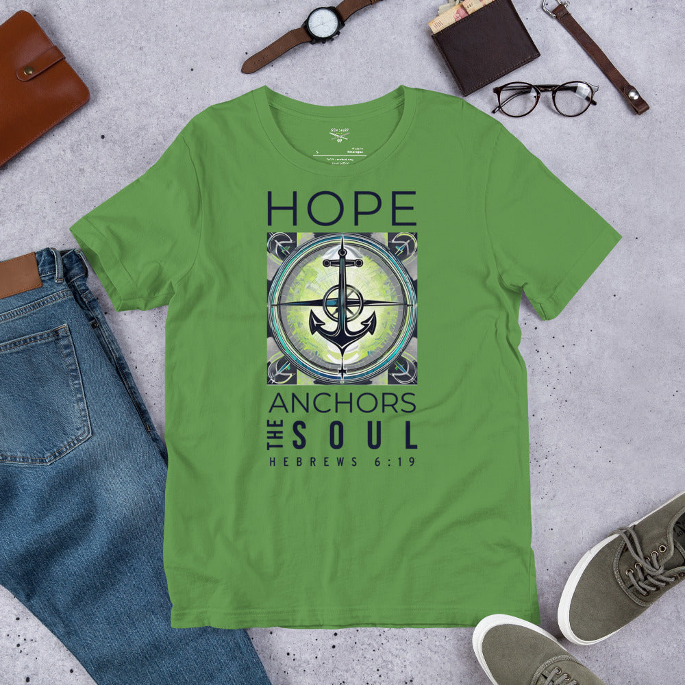 Hope Anchors The Soul Unisex t-shirt