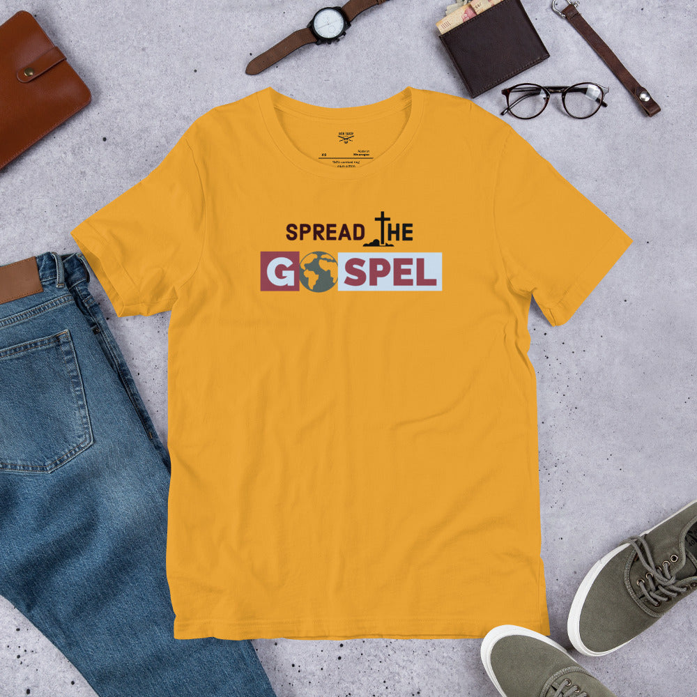 Spread The Gospel Unisex t-shirt