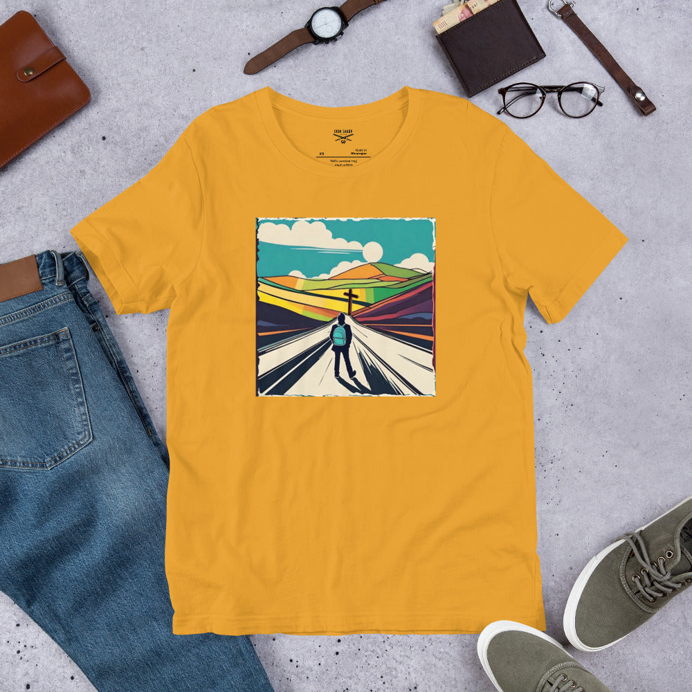 Journey To The Cross Unisex t-shirt