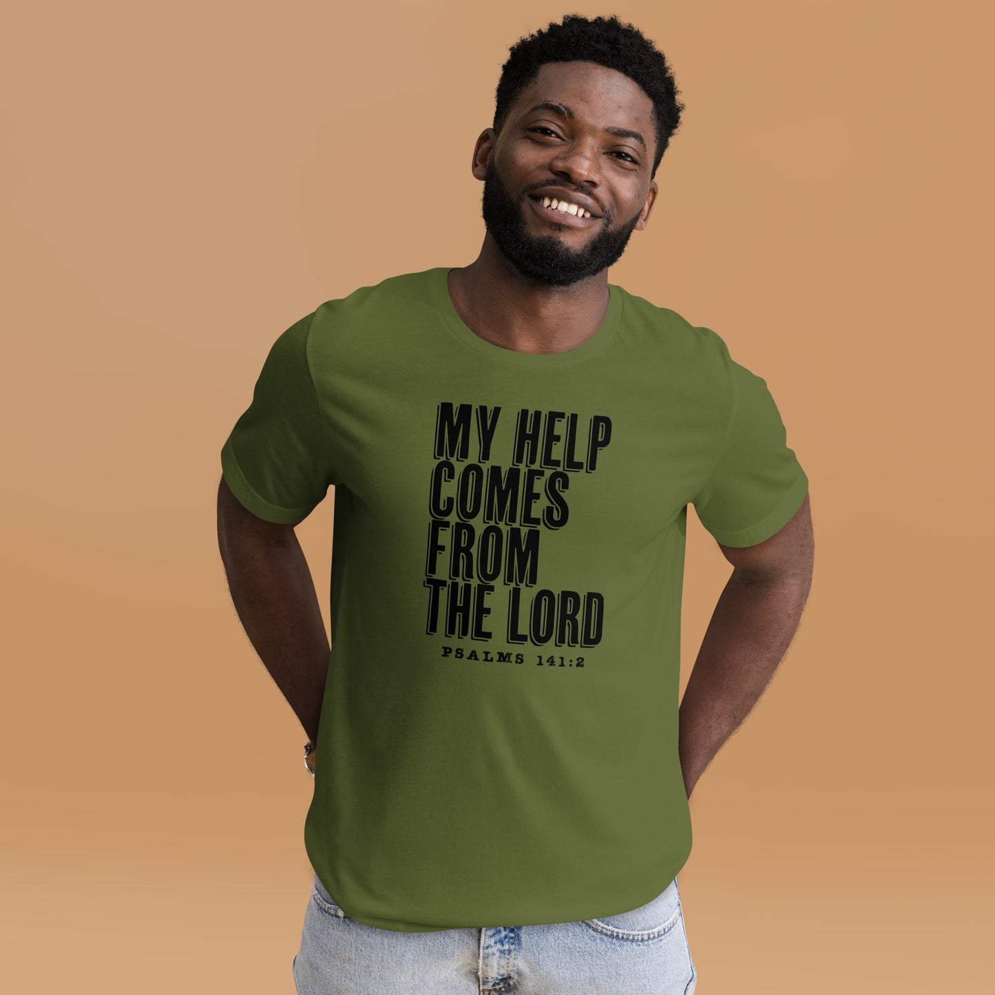 My Help Comes From The Lord Unisex t-shirt