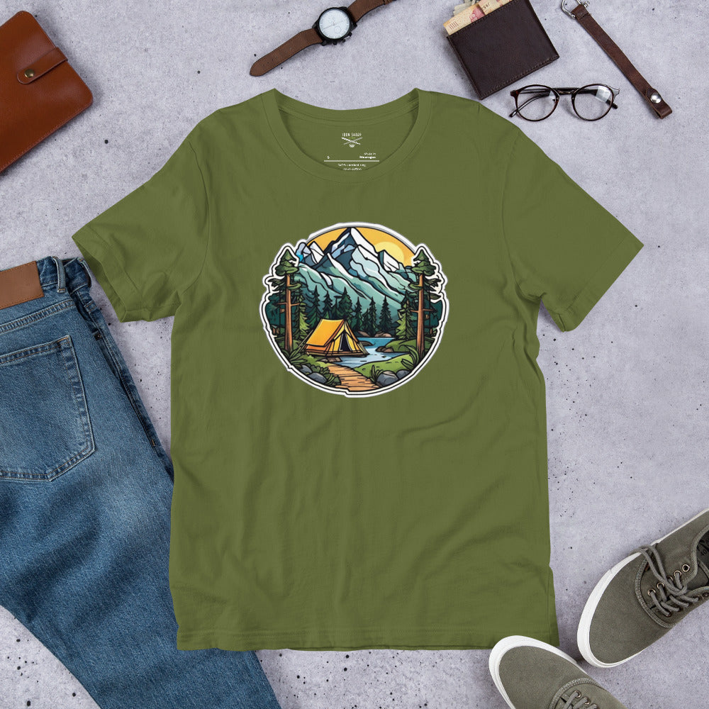 Lake Mountain Unisex t-shirt