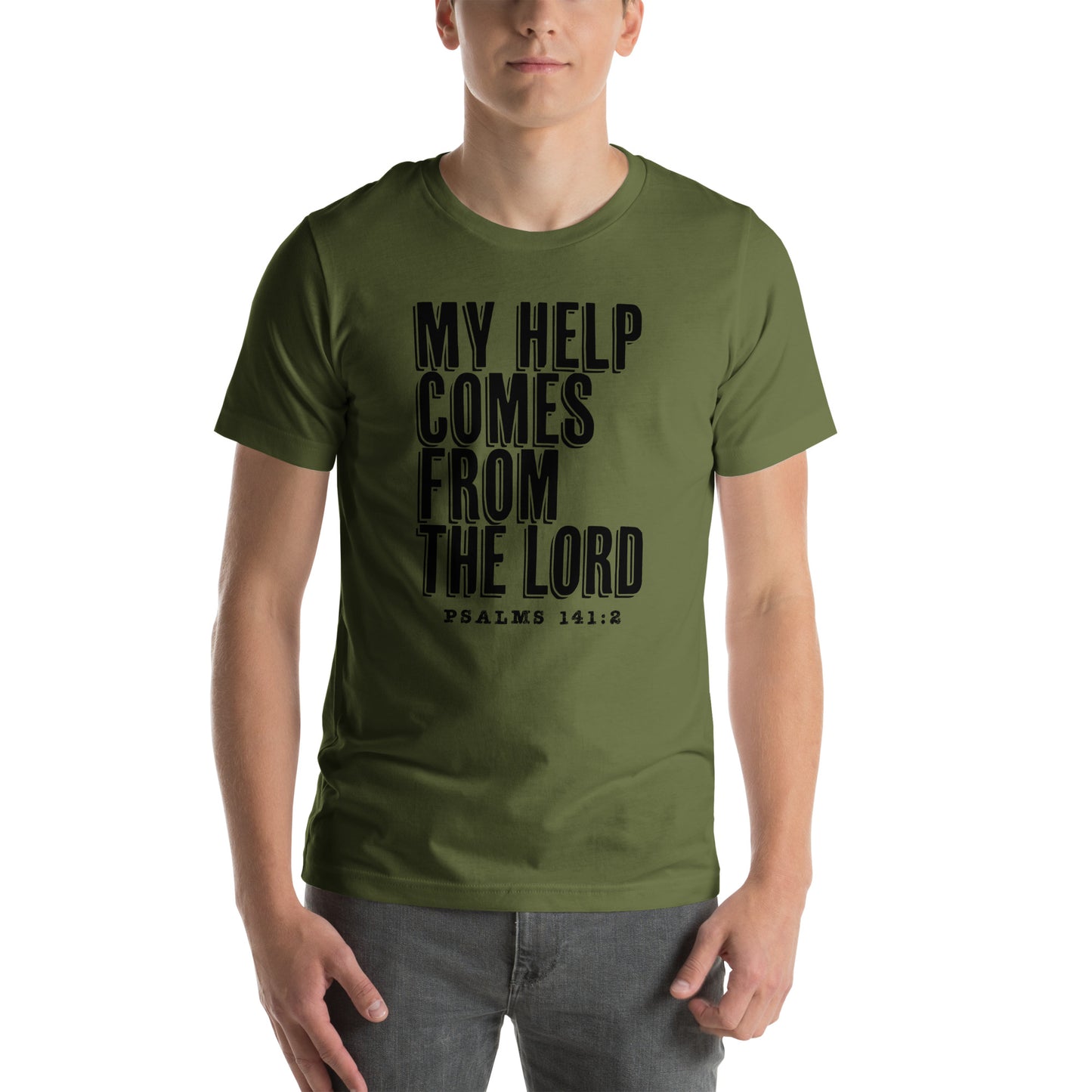 My Help Comes From The Lord Unisex t-shirt