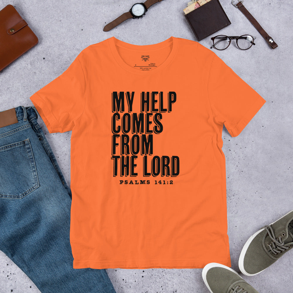 My Help Comes From The Lord Unisex t-shirt