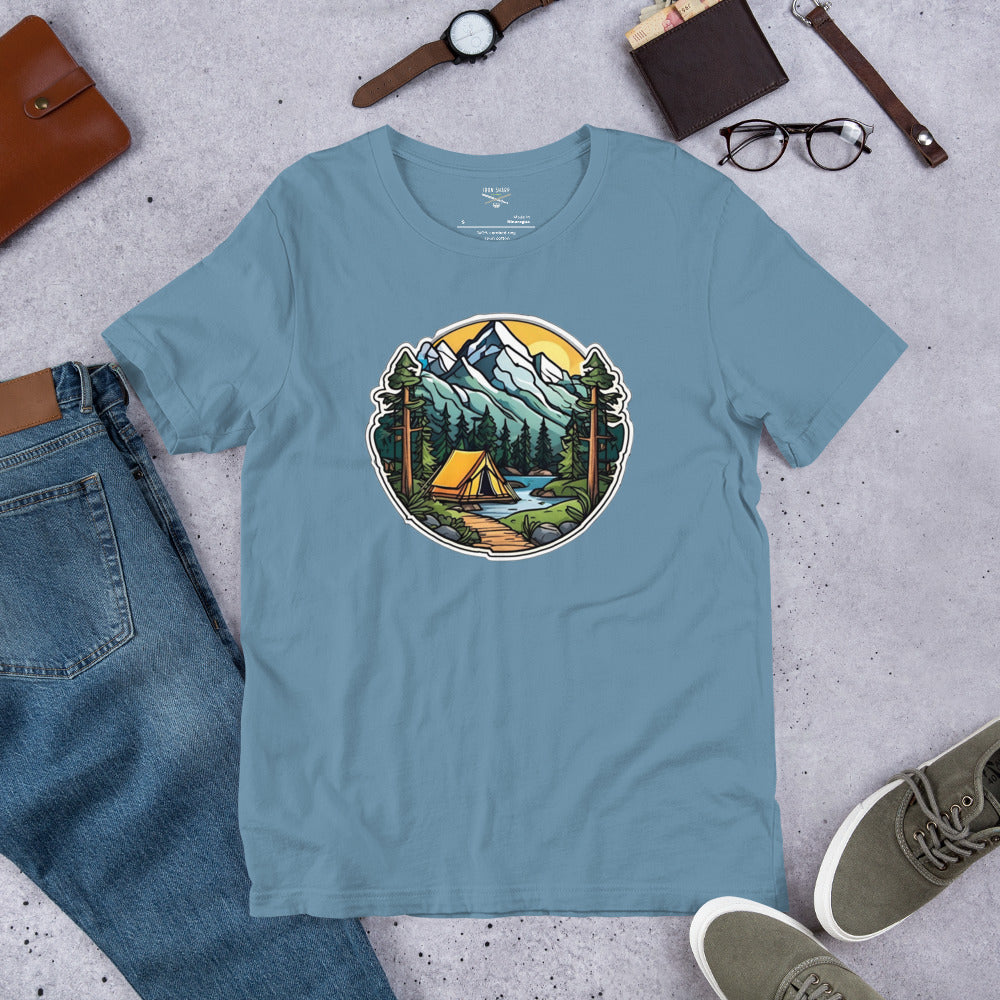 Lake Mountain Unisex t-shirt