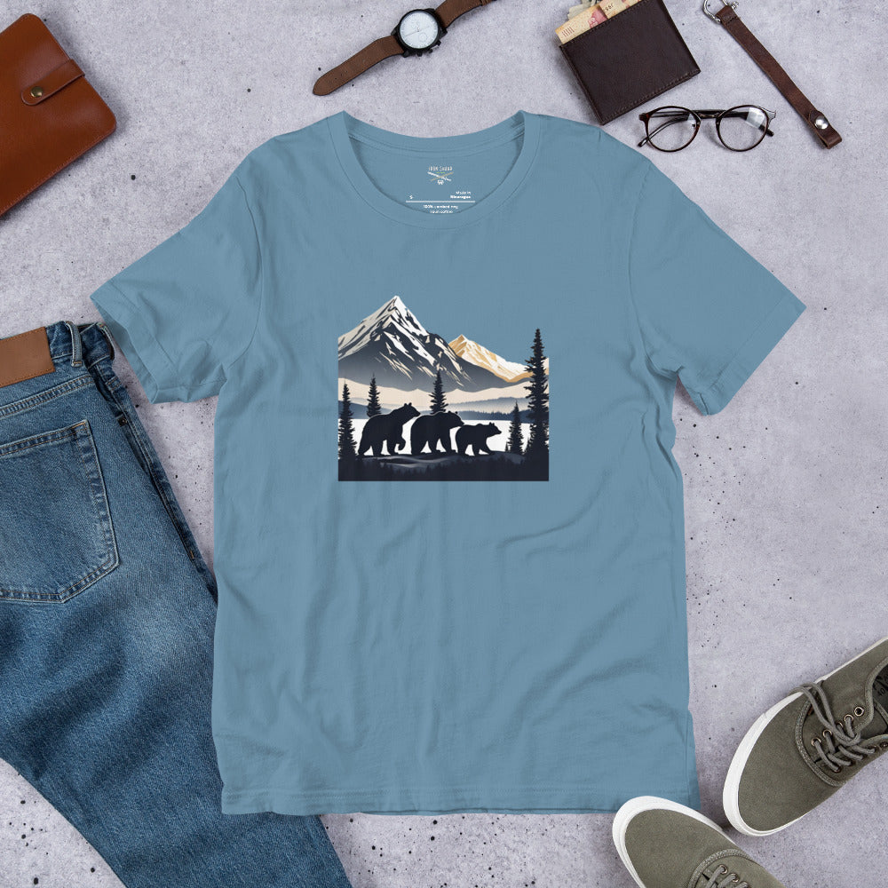 Bear Country Unisex Graphic t-shirt