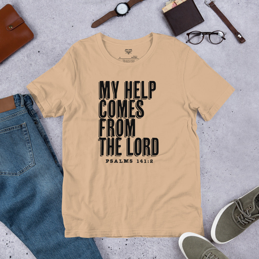 My Help Comes From The Lord Unisex t-shirt