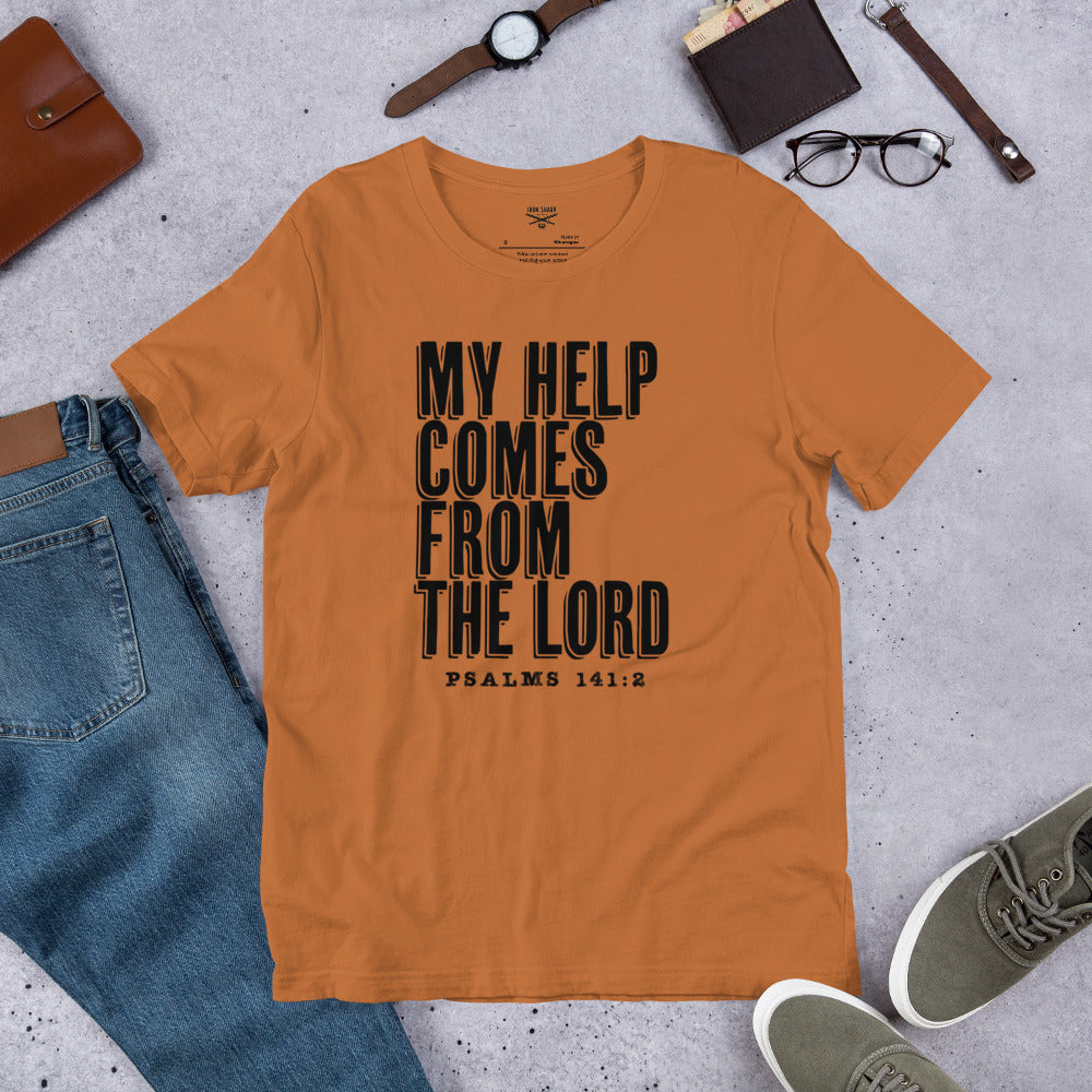 My Help Comes From The Lord Unisex t-shirt