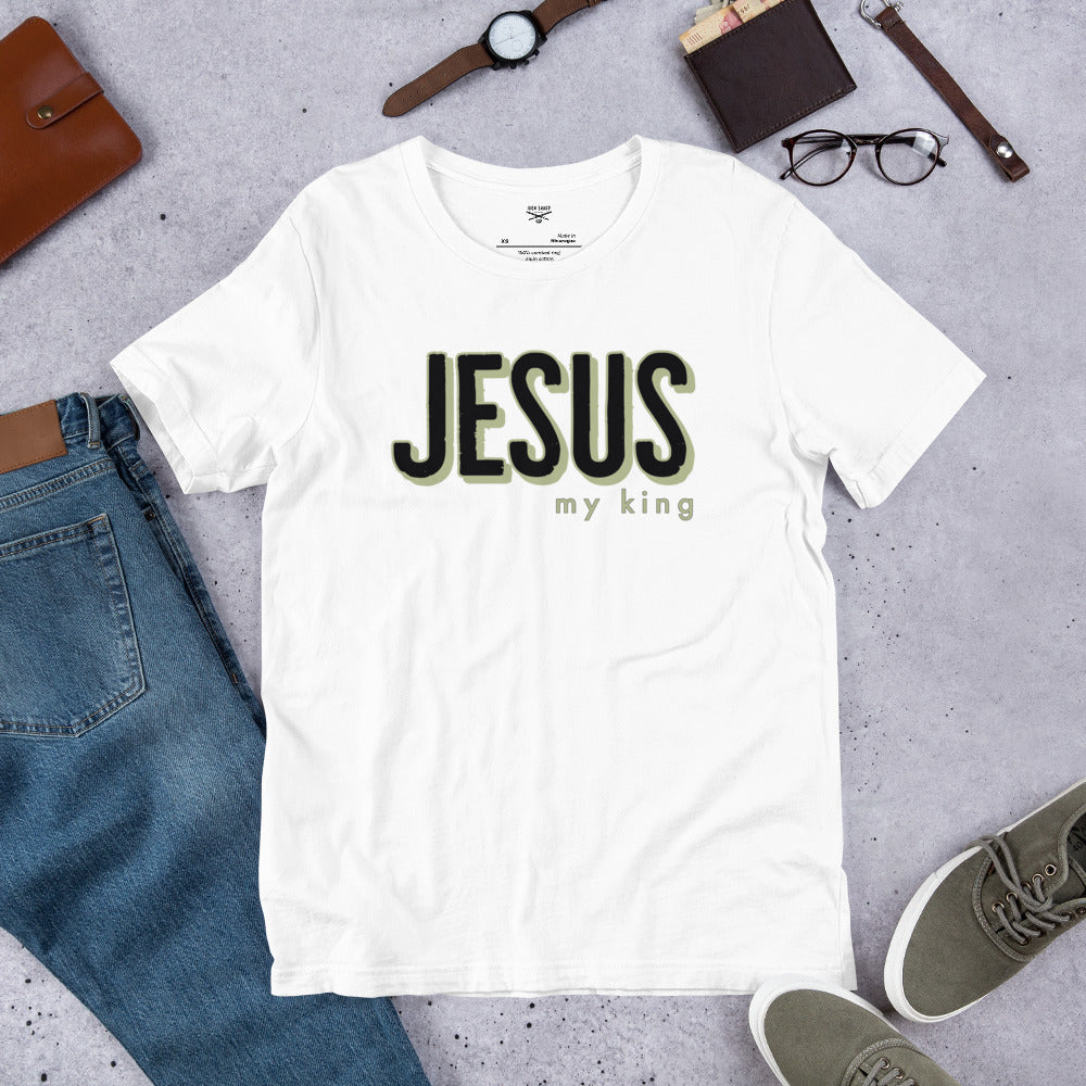 Jesus My King Unisex t-shirt