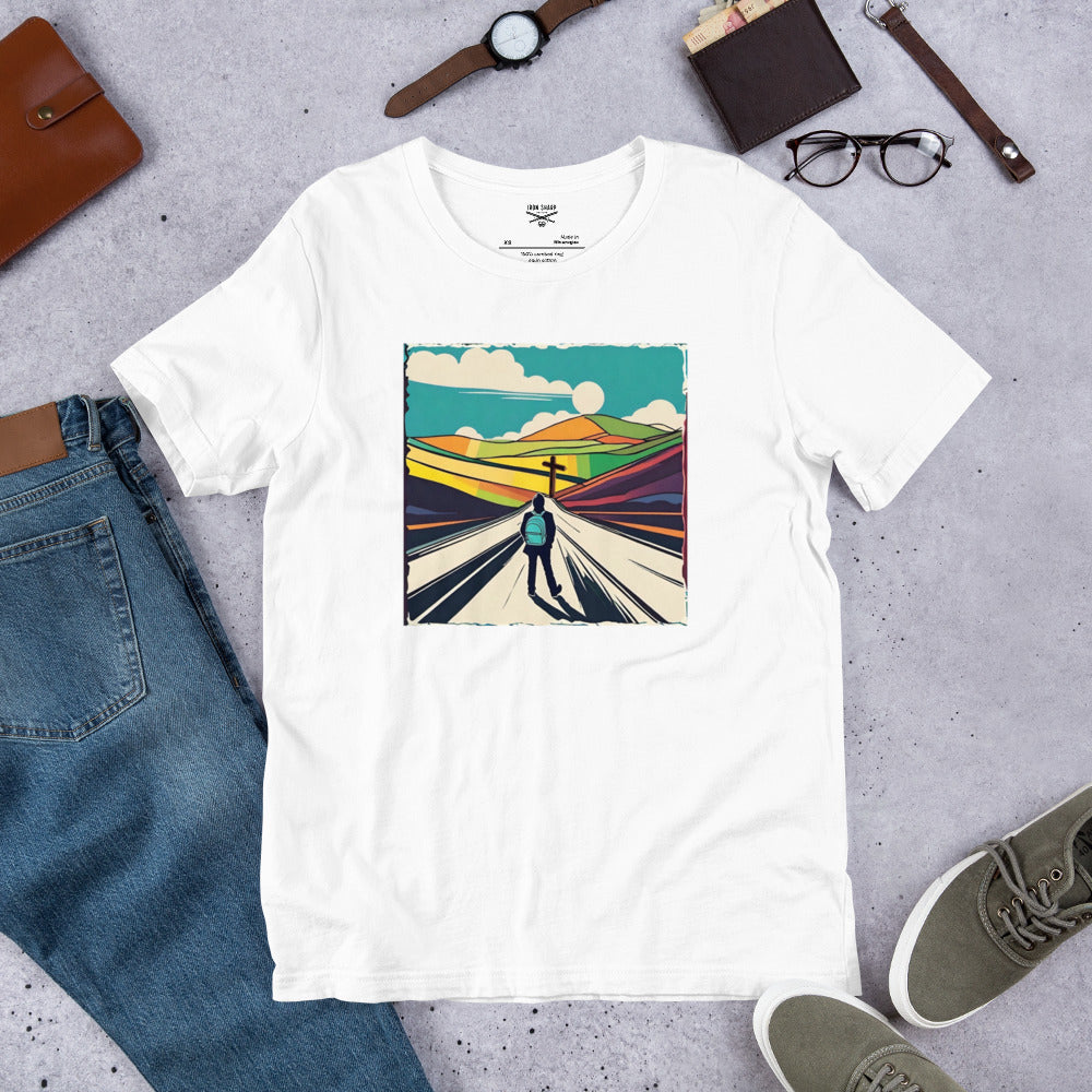 Journey To The Cross Unisex t-shirt