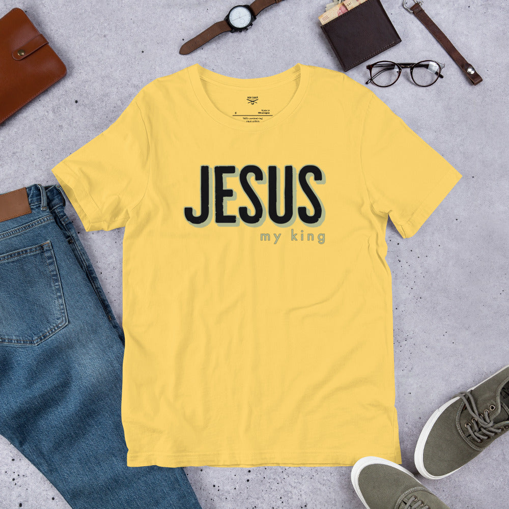 Jesus My King Unisex t-shirt