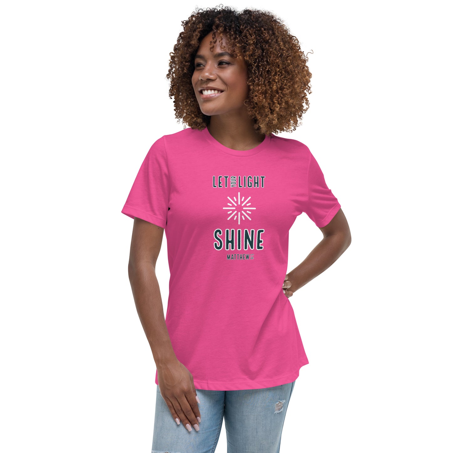 Let Your Light Shine Women's Relaxed T-Shirt