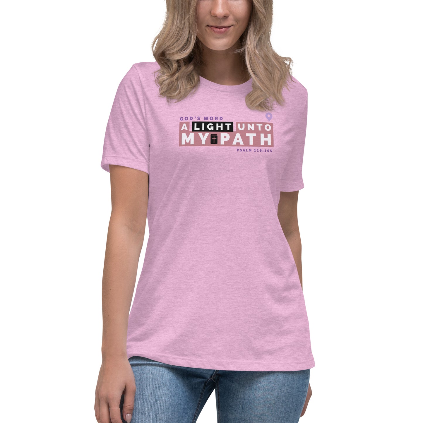 A Light to My Path Women's Relaxed T-Shirt