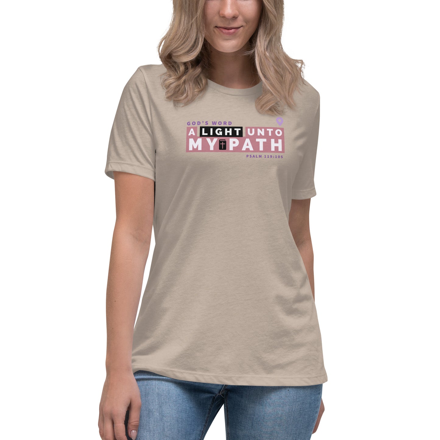 A Light to My Path Women's Relaxed T-Shirt